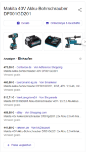 Wo kann man den DF001GD201 XGT Akku-Bohrschrauber kaufen?